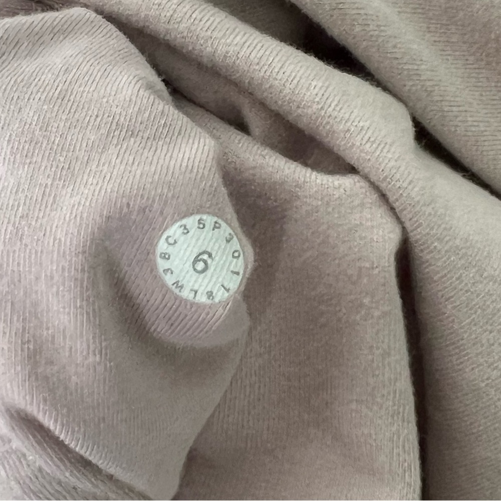 Lululemon Stress Less Pullover, Porcelain Pink, size 6 - Picture 7 of 7